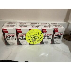 Sally Beauty Professional Jumbo End Wraps 2.5x4 Inch 10 Boxes of 1000 Sheets NEW